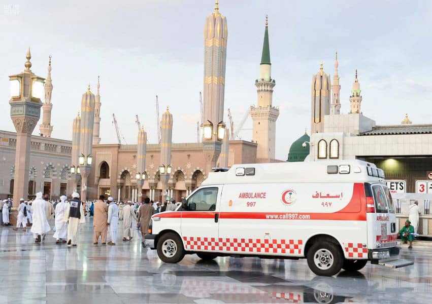 Emergency contacts in Saudi Arabia